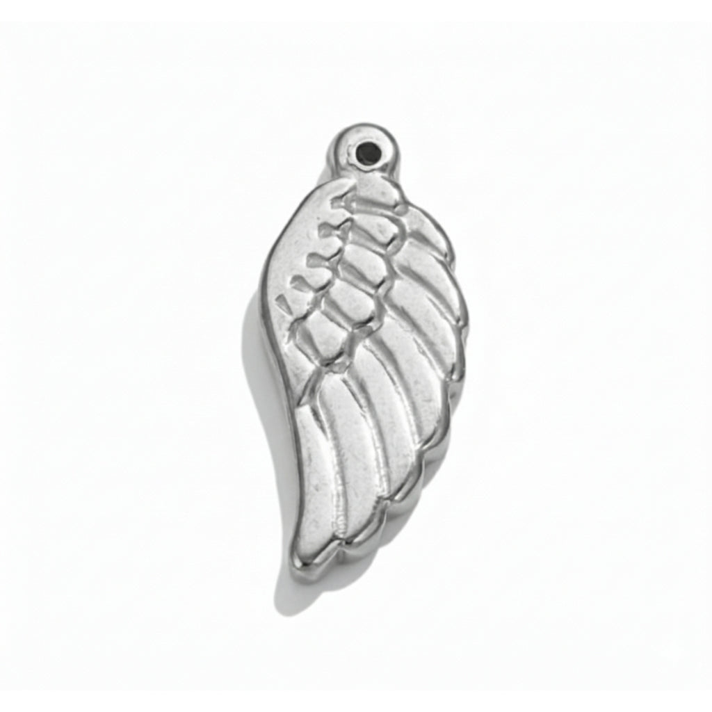 Angel wing charm