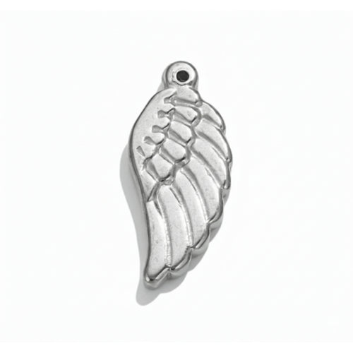 Angel wing charm