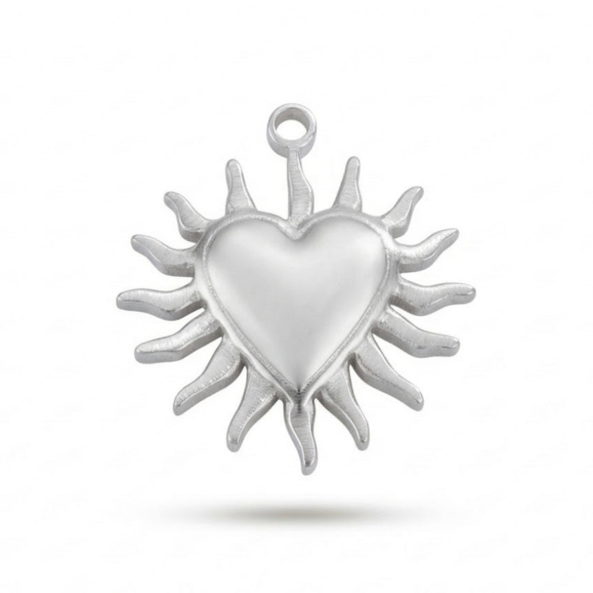 Sacred heart charm