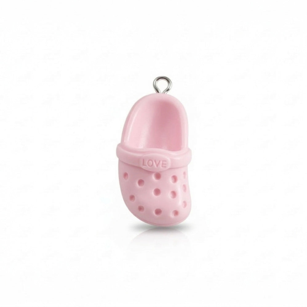 Baby pink croc charm