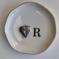 Filigree heart locket