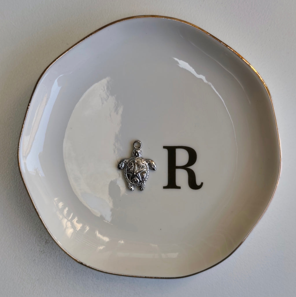 T for turtle charm