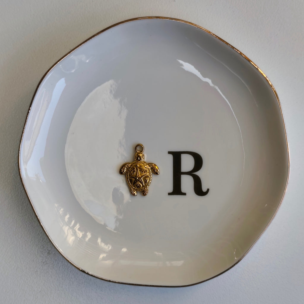 T for turtle charm
