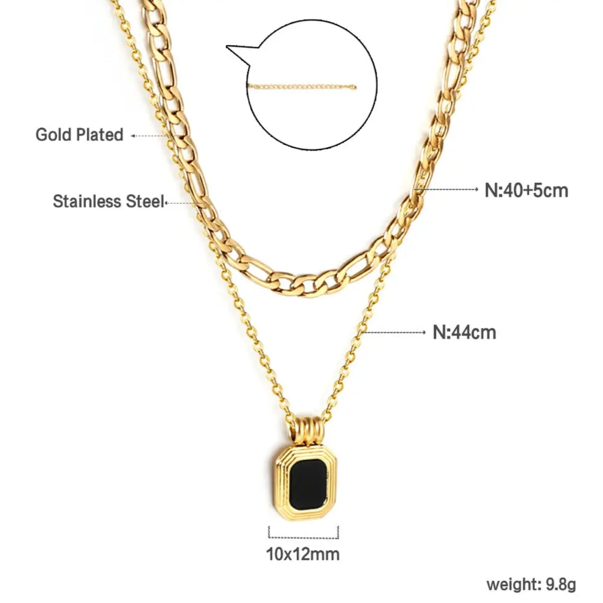 Corporate baddie necklace