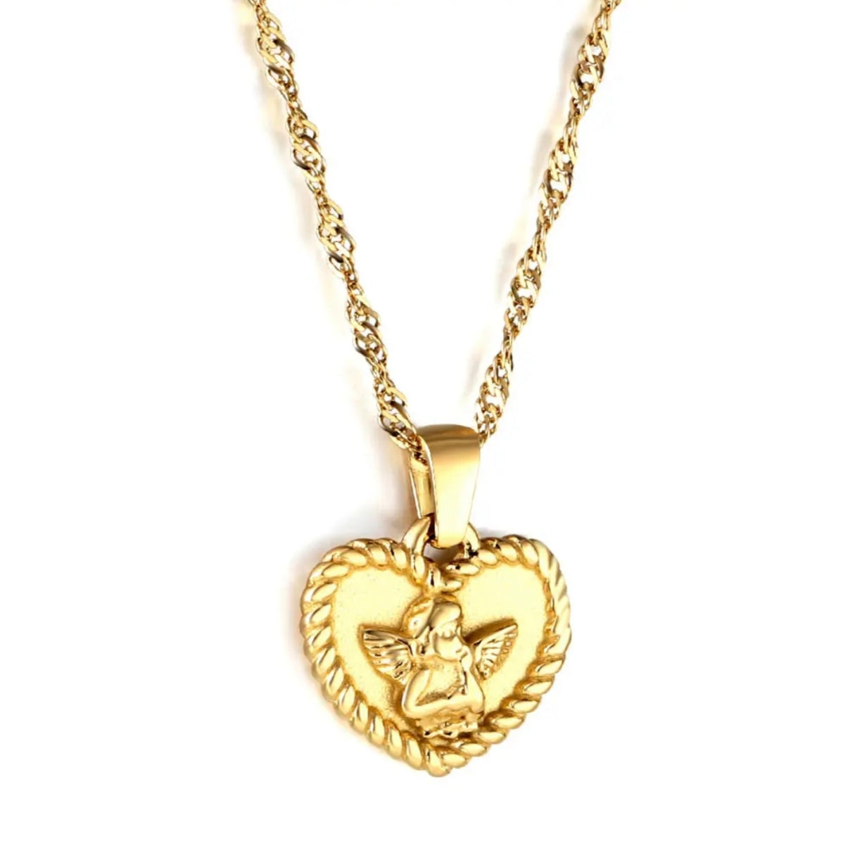 Angel babe necklace